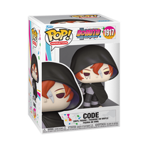 Žaislinė figūrėlė Funko POP! Animation Code 1917, 9 cm, juoda sp./violetinė sp.