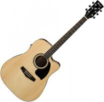 Elektro-akustinė gitara Ibanez PF15ECENT, medžio sp.