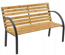 Āra sols Ambiance, brūna krās./melna krās., 53 cm x 125 cm x 73 cm