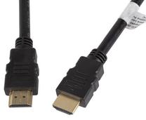 Vads Lanberg HDMI A male, HDMI A male, 1 m, melna krās.