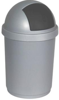 Šiukšliadėžė Curver Bullet, sidabro sp., 25 l, 56.5 cm x 34.5 cm