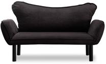 Sofa-lova Hanah Home Chatto 859FTN1226, juoda sp., 140 x 65 cm x 70 cm