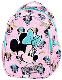 Bērnu mugursoma CoolPack Joy Minnie Mouse, zila krās./rozā krās., 39 cm x 28 cm x 17 cm