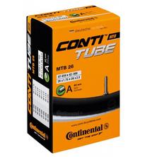 Dviračių padangų kamera Continental MTB A40, guma, juoda sp., 26"