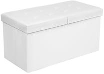 Pufas Songmics, balta sp., 76 cm x 38 cm x 38 cm
