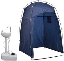 Kempinga izlietne ar telti VLX Tent With Portable Camping Handwash Stand