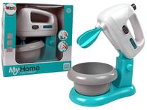 Rotaļu sadzīves tehnika, mikseris Lean Toys Kitchen My Home, zila krās./balta krās./pelēka krās.