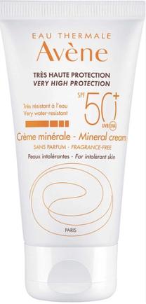 Kremas įdegio priežiūrai Avene Mineral Cream SPF50, 50 ml
