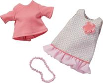 Комплект одежды для куклы Haba Summer Dream 304583, розовый цв./серый цв.