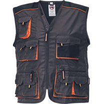 Veste vīriešu Australian Line Emerton, oranža krās./pelēka krās., 58 izmērs