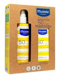 Priemonė įdegio priežiūrai Mustela Solaire Pack SPF50, 240 ml