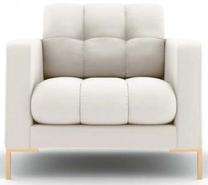 Krėslas Micadoni Home Mamaia 1 Seat, smėlio sp., 87 cm x 92 cm x 75 cm