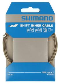 Pavarų troselis Shimano Y60030014, nerūdijantysis plienas, sidabro sp.
