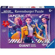 Puzle Ravensburger Giant Kpop Demon Hunters, 49 cm x 69 cm, 125 gab., daudzkrāsaina