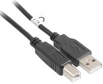 Laidas Tracer USB 2.0 A male, USB 2.0 B male, 1.8 m, juoda sp.