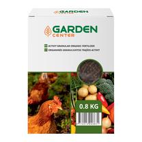 Organinės paukščių mėšlo trąšos universalios Garden Center, granuliuotos, 0.8 kg