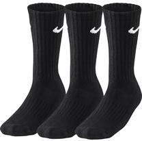 Sportinės kojinės Nike Value Cotton Crew SX4508 001, juoda sp., 34-38, 3 vnt.