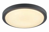 Valgusti plafoon SLV Ainos 229965, LED, 3000 °K, 1 x 21 W, valge v. / antratsiit v.