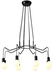 Sietynas kabinamas Candellux Basso, E27, 8 x 8 W