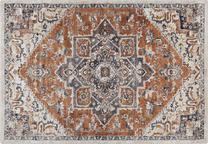 Paklājs iekštelpu Beliani Metsamor, oranža krās./pelēka krās./bēša krās., 230 cm x 160 cm