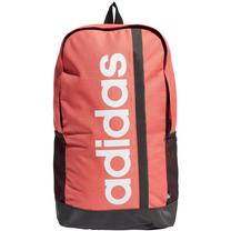 Рюкзак Adidas Essentials Linear, черный цв./oранжевый цв., 26.5 л