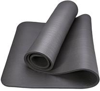 Fitnesa un jogas paklājs Non-Slip Yoga Mat Black