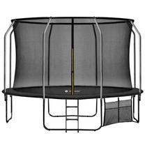 Batuts Springos TP0011, 365 cm, ar drošības tiklu, ar kāpnēm
