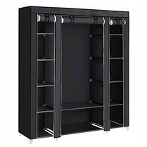 Spinta Songmics LSF03H, juoda sp., 150 cm x 45 cm x 175 cm