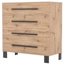 Komoda ADRK Malen CHES-MAL-92-A, ąžuolo sp., 90 cm x 42 cm x 92 cm