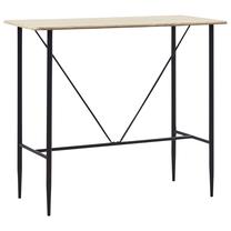 Baro stalas VLX, ruda sp., 120 cm x 60 cm x 110 cm