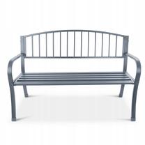 Lauko suoliukas Longwell Industrial, grafito sp., 53 cm x 125 cm x 82 cm
