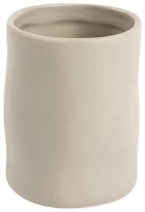 Стакан для зубных щеток Homla Magrit Basic 732959, бежевый цв., 7.5 см x 12.5 см x 7.5 см