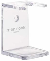 Skutimosi šepetėlio laikiklis Men Rock Clear Drip Stand