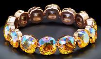 Браслет Diamond Sky, золотой цв.