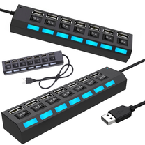 USB šakotuvas GoodBuy GBHUB7UBK