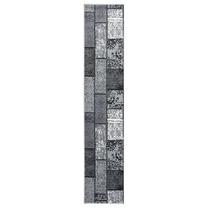 Ковровая дорожка VLX Runner Block Pattern 332046, серый цв., 450 см x 60 см