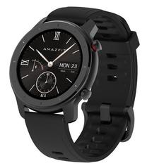 Viedais pulkstenis Xiaomi Amazfit GTR 42mm, melns krās.