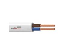 Kabelis Lietkabelis H05VVH2-F, Eca, 2 x 1 mm², 50 m