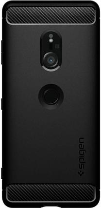 Telefona vāciņš Spigen, melna krās., Sony