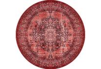 Ковер Conceptum Hypnose Blues Chenille, многоцветный, 150 см x 150 см