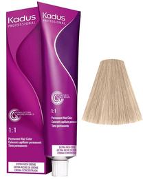 Kраска для волос Kadus Professional Permanent Color, very light blond ash violet цв., 9/16, 60 мл