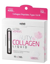 Maisto papildas VPLab Ultra Women’s Beauty Liquid Collagen, 0.01 l, 10 vnt.