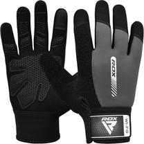 Treniruočių pirštinės RDX W1 Full, juoda sp./pilka sp., L