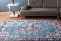 Paklājs Conceptum Hypnose Blues Chenille, daudzkrāsaina, 190 cm x 140 cm
