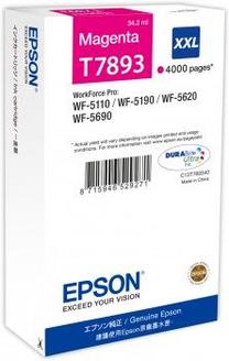 Rašalinio spausdintuvo kasetė Epson T7893, violetinė sp.