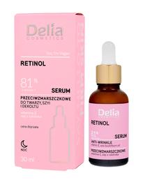 Veido serumas Delia Cosmetics Retinool, 30 ml