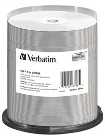 Ierakstāms kompaktdisks Verbatim, 700 MB, 100gab.