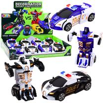 Трансформер Lean Toys Deformation Sport Car, 13 см, (цвет/дизайн выбирается случайным образом)