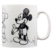 Krūzīte Pyramid International Disney Mickey Mouse Sketch Process, balta krās./melna krās., 315 ml