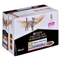 Mitrā kaķu barība Purina Pro Plan Veterinary Diets Renal Function, lasis, 0.085 kg x 10 gab.